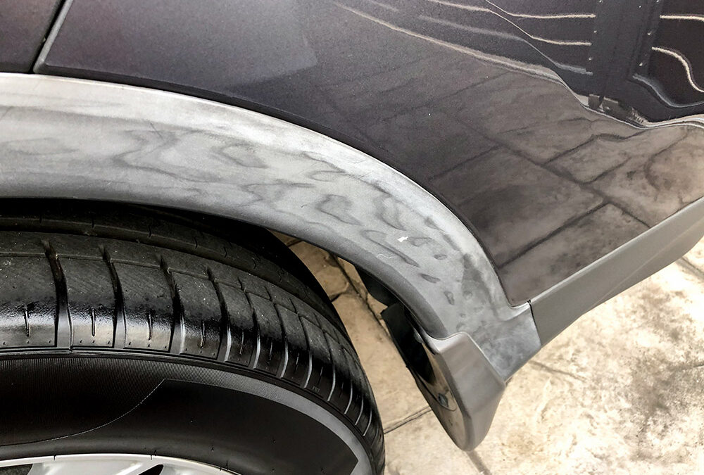 Why is you car’s exterior trim and molding pieces falling off or looking bad?